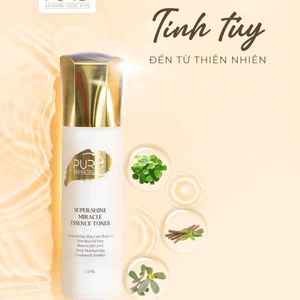 [Combo 2 Chai] Nước thần Pure Korea  Toner Dưỡng Ẩm Da 4