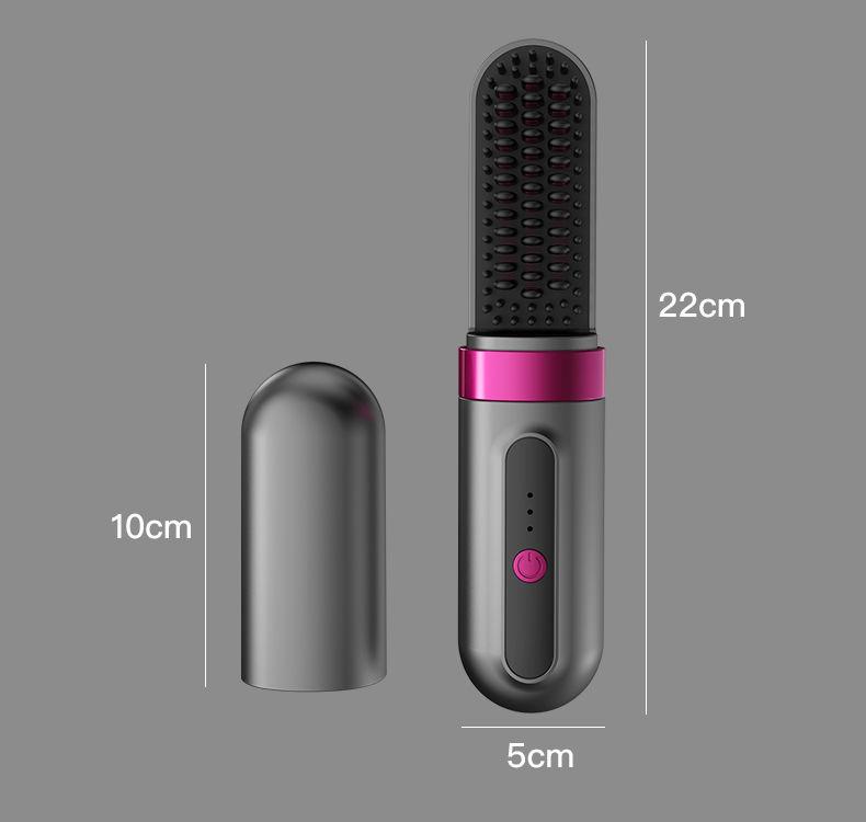 Product Introduction of Xia Xin Hair Straightener Brush Wireless Charging Hair Comb Negative Ion Straightener Portable Electric Comb 7