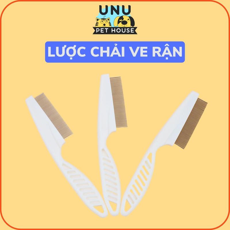 Lược chải ve rận cho chó mèo, loại bỏ ve rận bọ chét – UNU Pet House