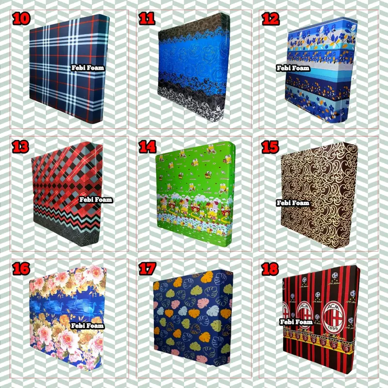 INOAC Lebar 180 Cm,Kasur Busa INOAC Original EON Density 23,Free Bantal 2
