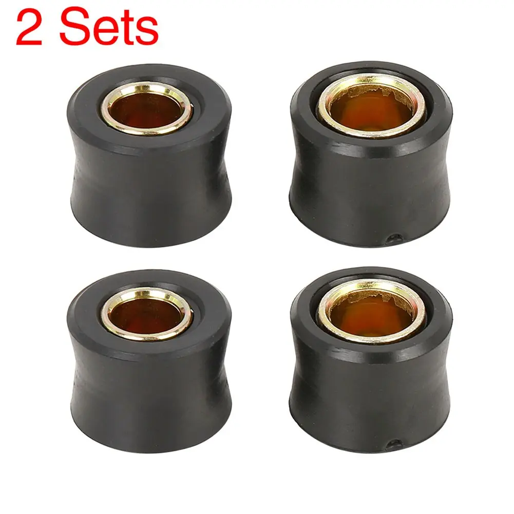 Vòng cao su đệm giảm xóc phía sau, cho xe máy, 10mm và 12mm, 2 bộ, cho Bush
