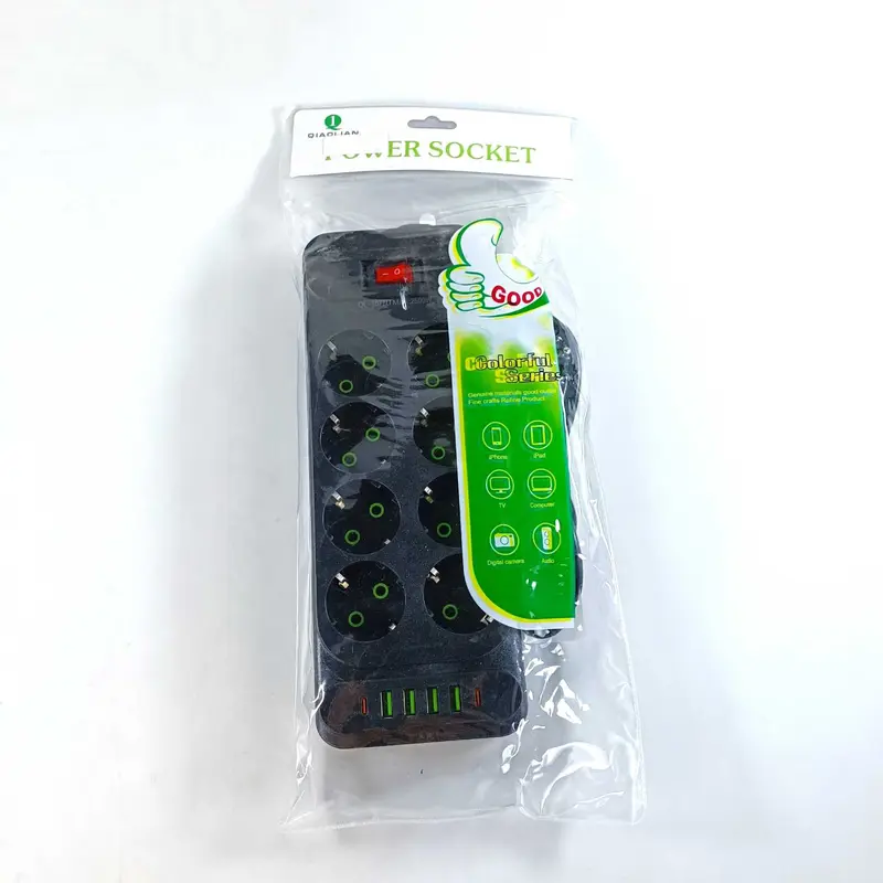 QIAOLIAN Stop Kontak USB Type C EU Plug 10A 110-250V 2500W - QL-1077U / QL-1078U Peralatan Saklar 5