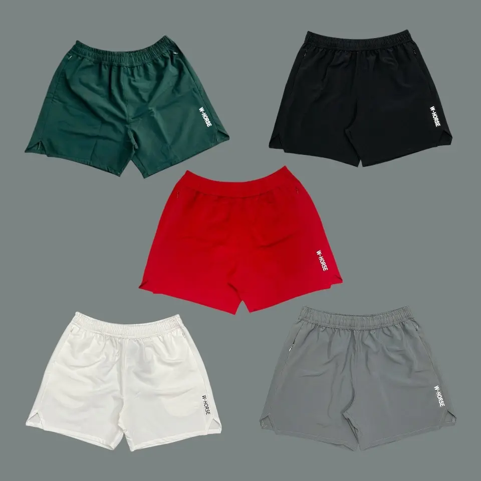 Quần short gym WH chạy bộ.Quần thể thao nam Thoáng khí Sport