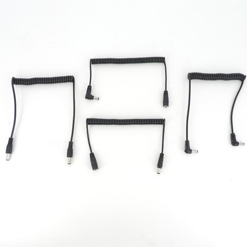Cáp DC 5.5mmx2.1mm 2.5mm, Dài 1,5m, Phích Cắm Nam Sang Nam, Phích Cắm Nữ, Có Mô Đun Lò Xo, Dây Nối Dài, VNB12 1