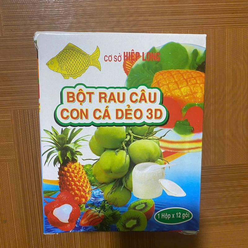 Thạch Rau Câu Con Cá Dẻo Hiệp Long (Gói 12g) – Ngọt Ngon, Dẻo Mịn 8