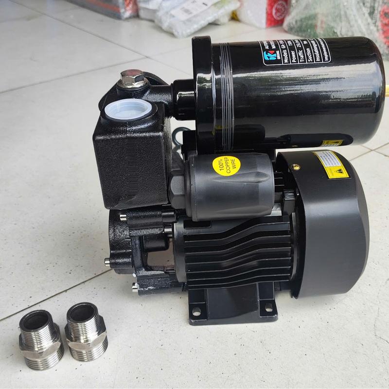 Máy bơm tăng áp ORING 150w,Role Ngắt Tự Động,Tăng áp lực nước cùng lúc cho nhiều thiết bị trong gia đình BH 1 Năm