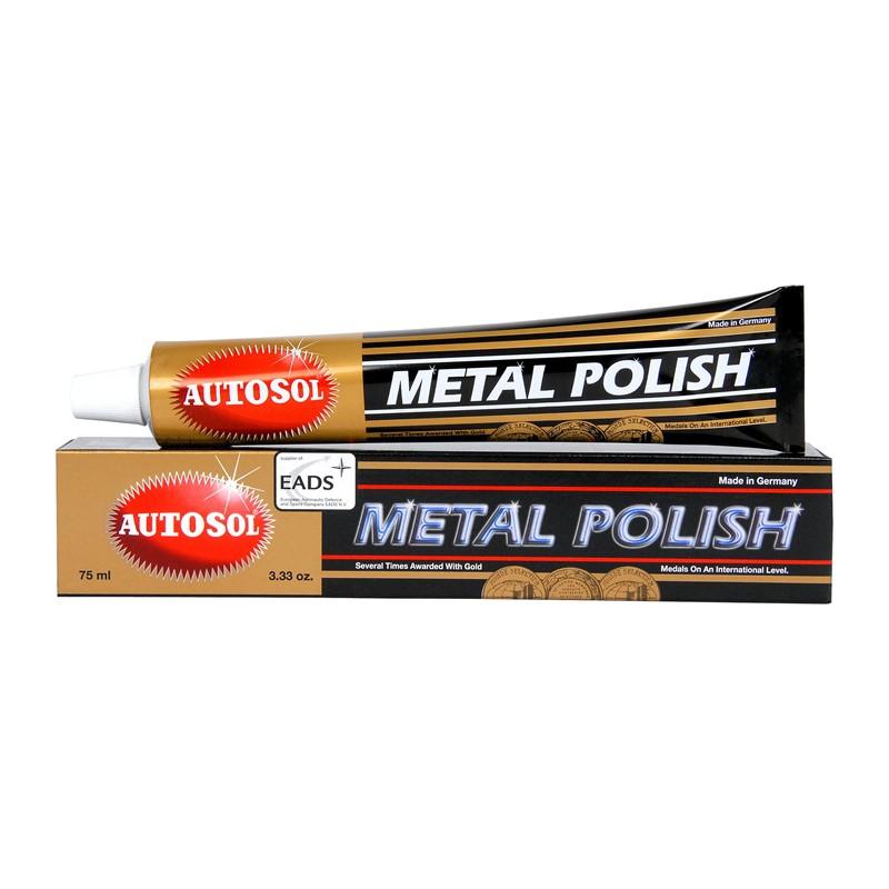 Autosol Metal Polish 75ml - đánh bóng kim loại, sơn inox, nhôm Làm Sạch Kem