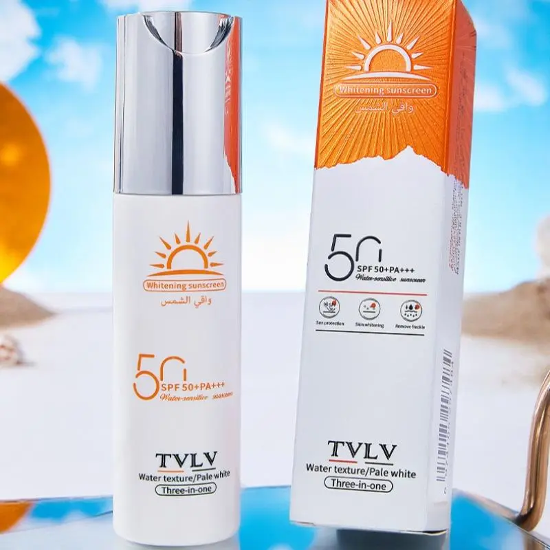 Brightening Sun Cream, Nourishing Highly Protective UV Sunscreen, Summer UV Protecting Sun Care Product for Women & Men, Facial 6