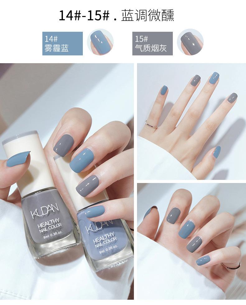 Product Introduction of Sơn Móng Tay Không Nướng, Nhanh Khô, Lâu Trôi, Không Lột, Không Thấm Nước, Màu Trắng, Không Rách 25