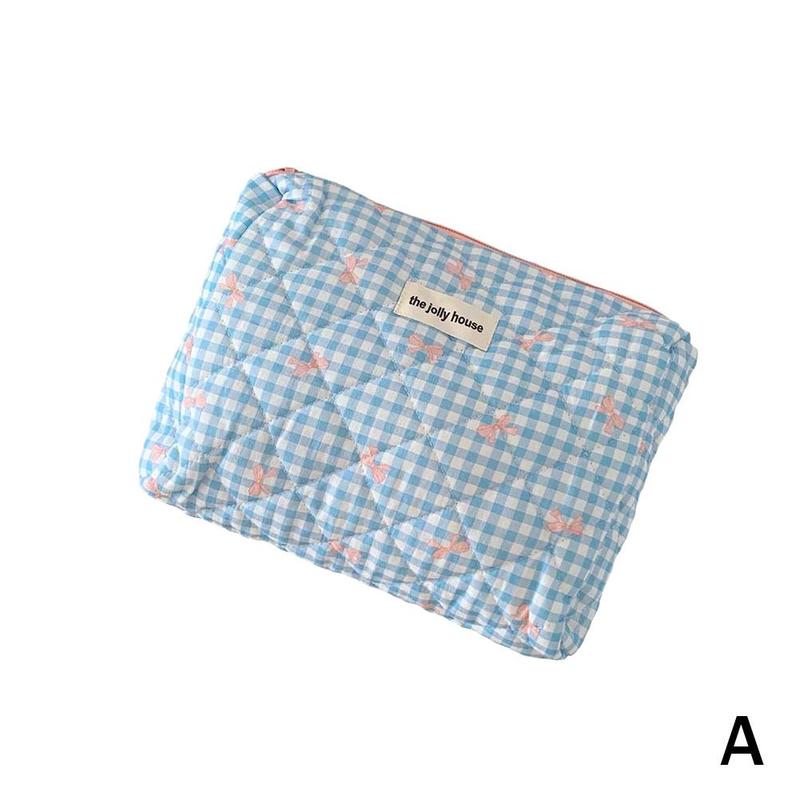 Product Introduction of Bowknot Cosmetic Bag Portable Soft Handbag Toiletries Capacity Bag Student Large Storage Bag 27