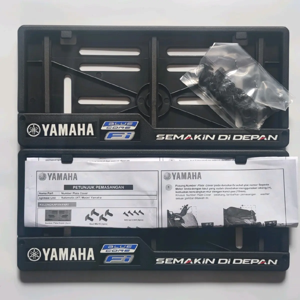 Tempat Plat Nomor Motor Yamaha Dudukan Pelat Nomer Yamaha Blue Core Motorcycle