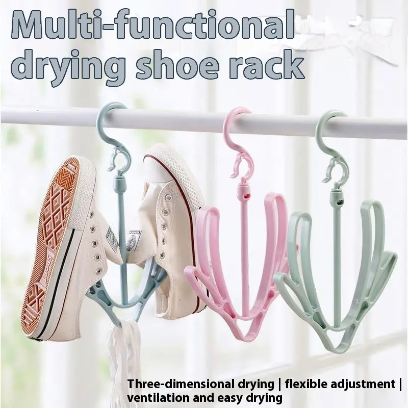 25 years of popular fashion shoe racks/outdoor balcony shoe racks/hanging bathroom sandals drying tools/small dormitory storage hangers