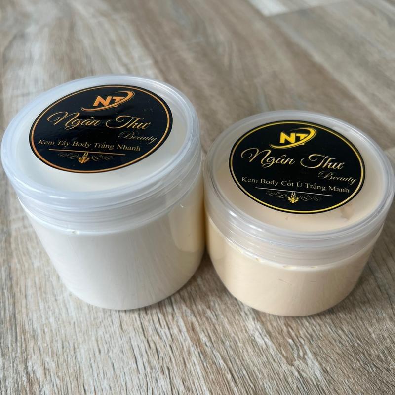 Combo Ngày Và Đêm Kem Trắng Nhanh Hỗ Trợ Dưỡng Da Body 250g Tẩy+150g Ủ Women Nữ Dưỡng Body Làm Đẹp Da Dưỡng Ẩm Da