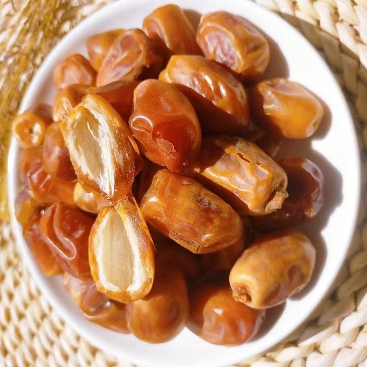 Chà Là sấy khô nguyên trái không đường 1KG - mứt Food Ăn Vặt - Tết banh keotet