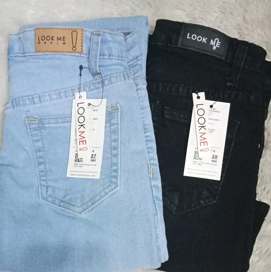 celana cutbray look mee warna hitam