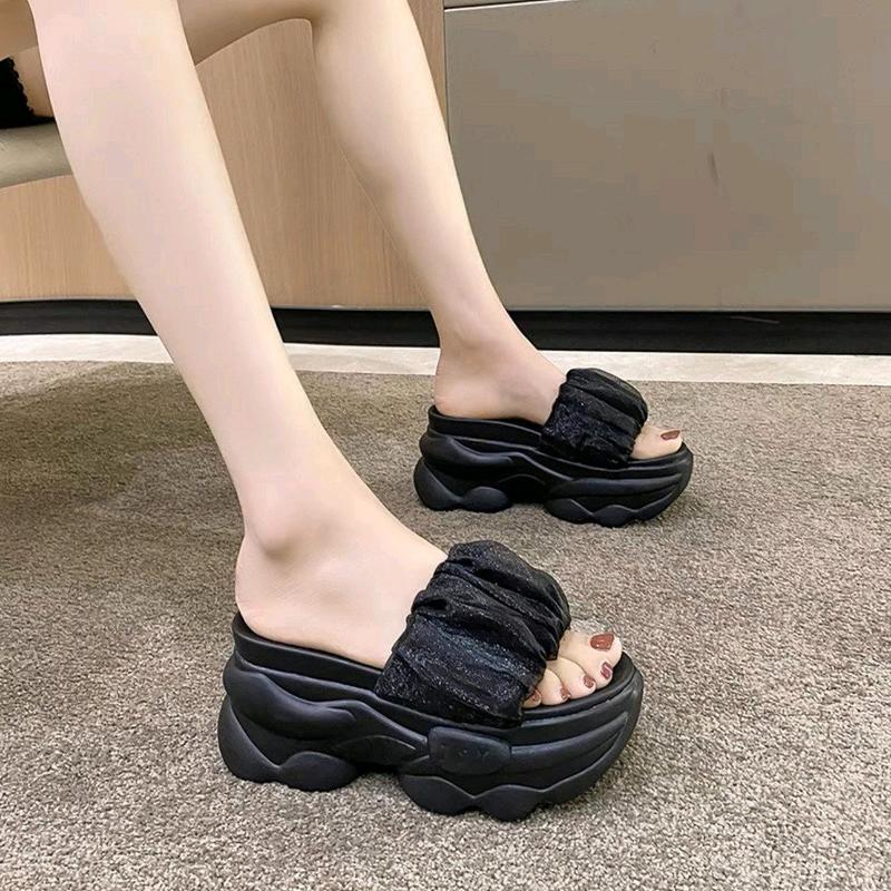 DÉP BÁNH MÌ PHONG CÁCH TIỂU THƯ Nữ DéP Shoes GiàY Shoes GiàY Nhung Sandal depnuhottrend  2023