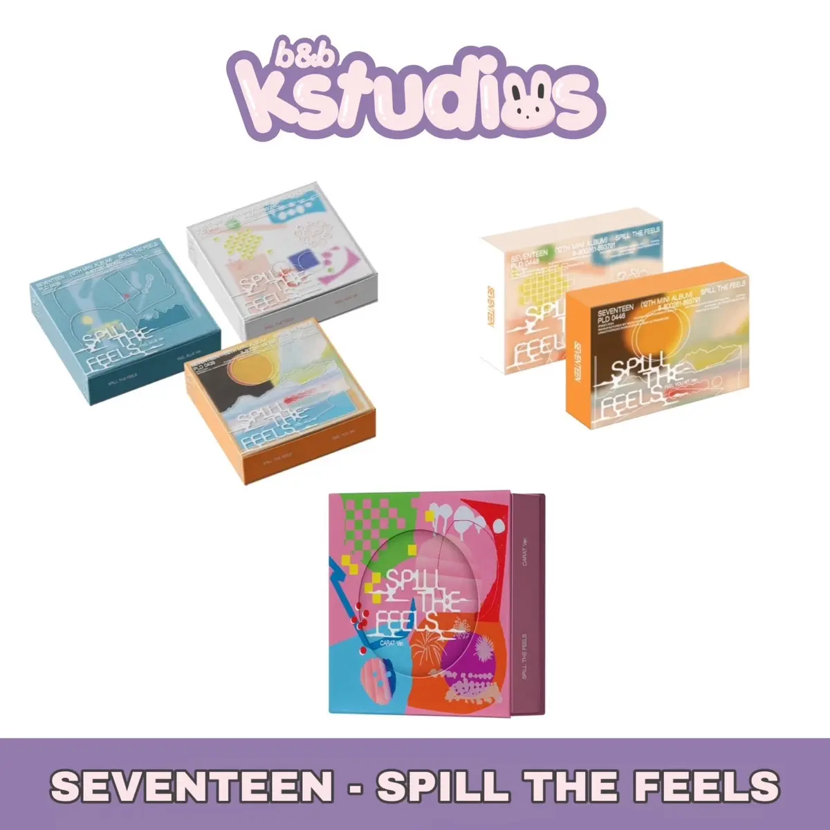 [SEALED] SEVENTEEN - 12th MINI ALBUM PHOTOCARDS [ SPILL THE FEELS ]