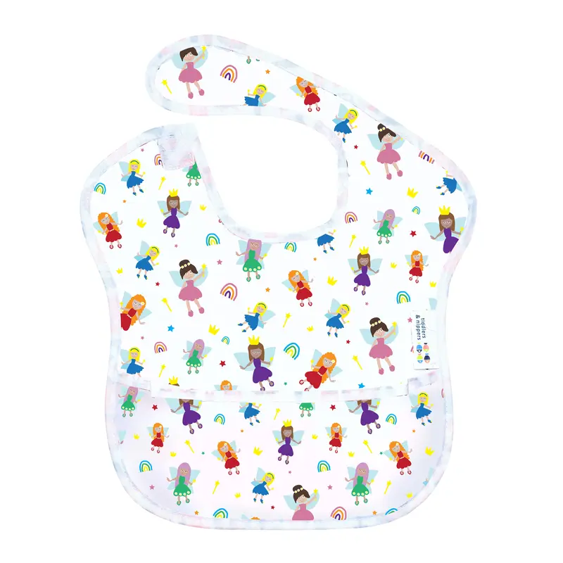 Products Wipe-Clean & Waterproof Baby Toddler Bibs (Single Pack & Sets) Toddler Girls Boys Baby 4