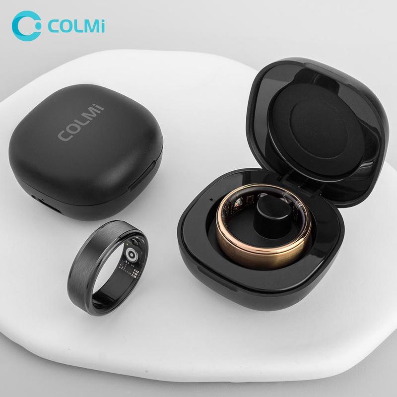 ColMi R03 Smart Ring, Waterproof Smart Ring with Charging Compartment ...