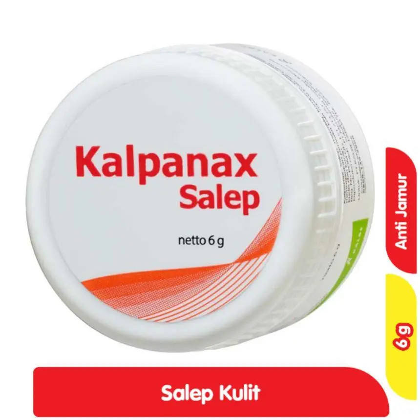 Kalpanax Salep Kulit Anti Jamur Obat Panu Yang Ampuh  Pot 6 g