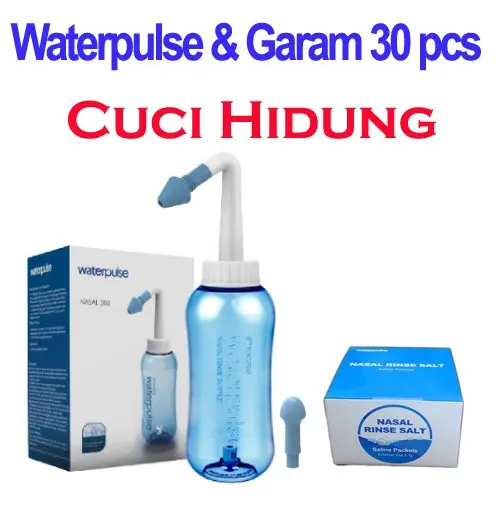 WATERPULSE 300ML ALAT CUCI HIDUNG SINUS NASAL WASH RINSE NETI POT