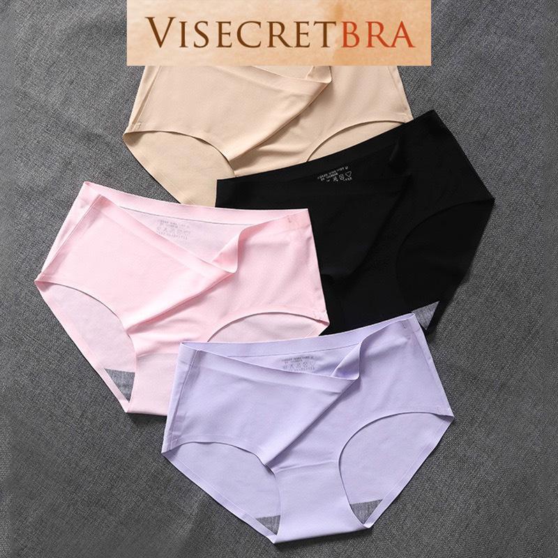  Quần Lót Nữ Quần Chip Nữ Chất Su Đúc Có Lớp Kháng Khuẩn Không Đường May Mỏng Nhẹ Cao Cấp Mềm Mại Kháng Khuẩn -- VN2405001K Women 