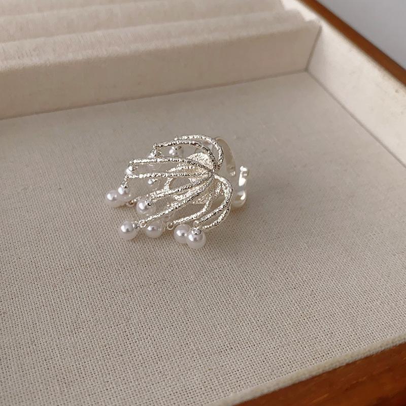Product Introduction of Trendy Fringe Firework Earrings and Ring Set in 925 Silver 4