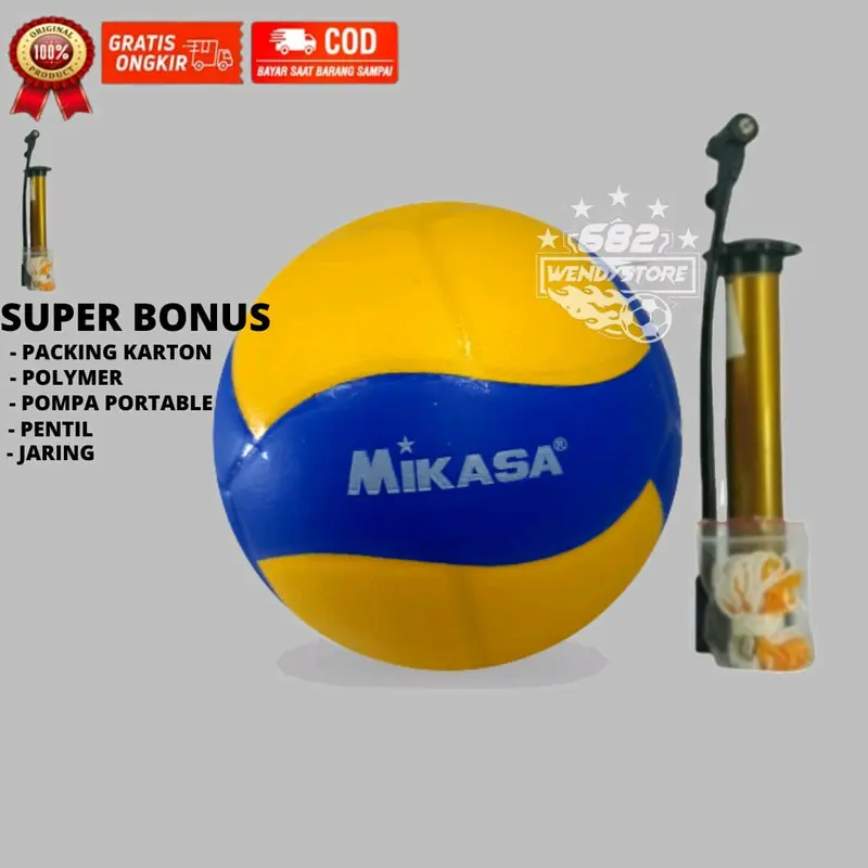 Bola voli/volly/volley mikasa v300w kualitas premium harga murah 0