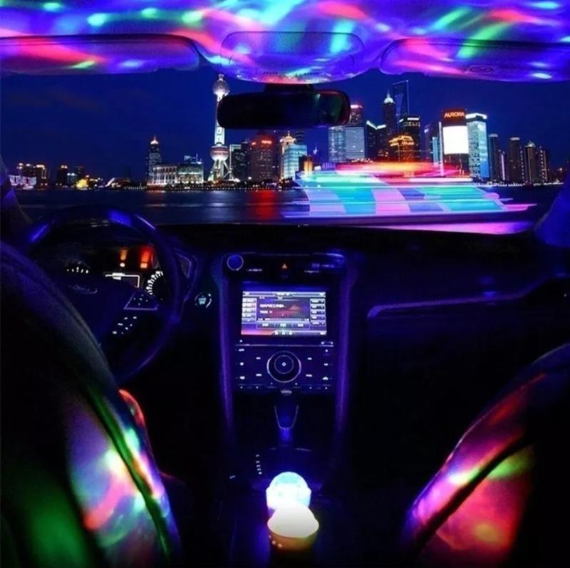 Product Introduction of Lampu LED Disco Colok USB/Lampu RGB Disko Lampu Interior Mobil, Kamar, Lampu Panggung Colok USB 13
