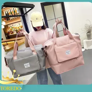TOREDO - Tas Travel Lipat Anti Air / Tas Gym Wanita / Tas Besar Lipat Portable