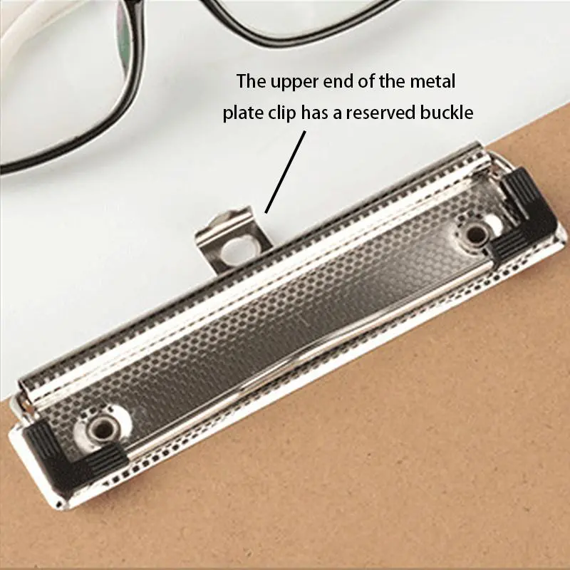 Hardboard Clipboard, 1 Count Durable Clipboard, Office Stationery & Supplies for School, Home, Workplace 3