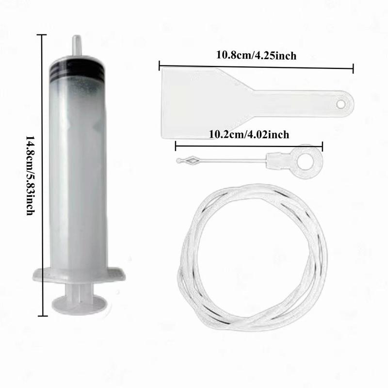 Sewer Dredge Tool, Sewer Dredge Tool with Storage Box, Household Drain Pipe Outlet Clogging Cleaning Tool, Multifunctional Cleaning Tool for Home Kitchen Bathroom 1
