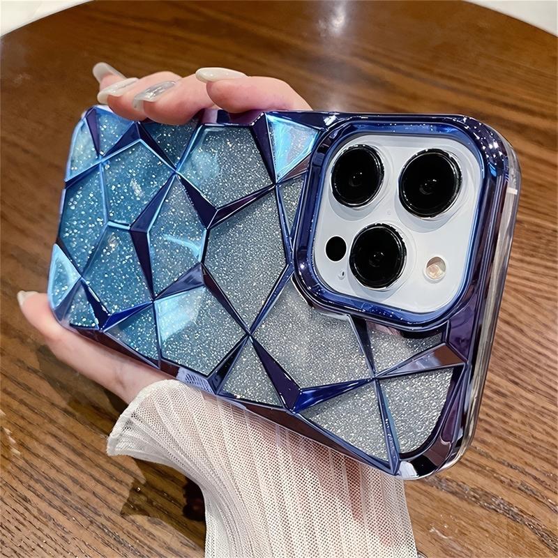 Glitter Case iPhone 11 12 13 14 15 Pro max 14 15 plus Luxury Gradient Hard Casing iPhone 15 14 13 12 11 Pro max 14 15 plus 8