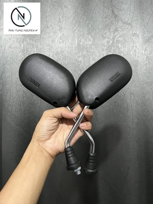 Gương chiếu hậu xe máy sờ-pắc gắn chiều dòng xe honda ( có bán lẻ 1 bên ) 2 bên 10li ren thuận MS01