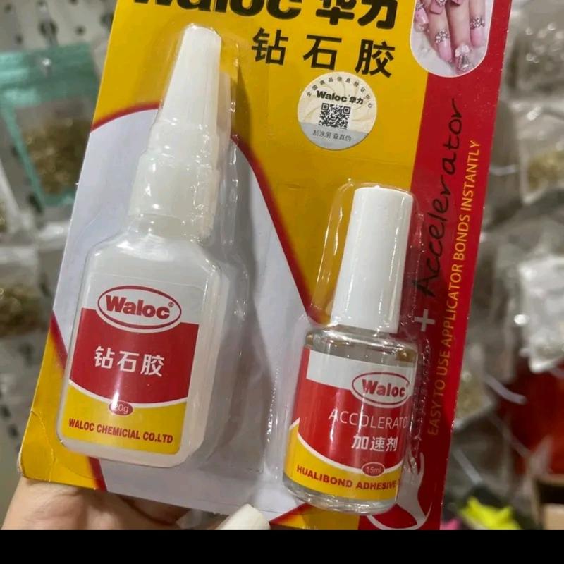  keo waloc  bê tông  trang trí nail 