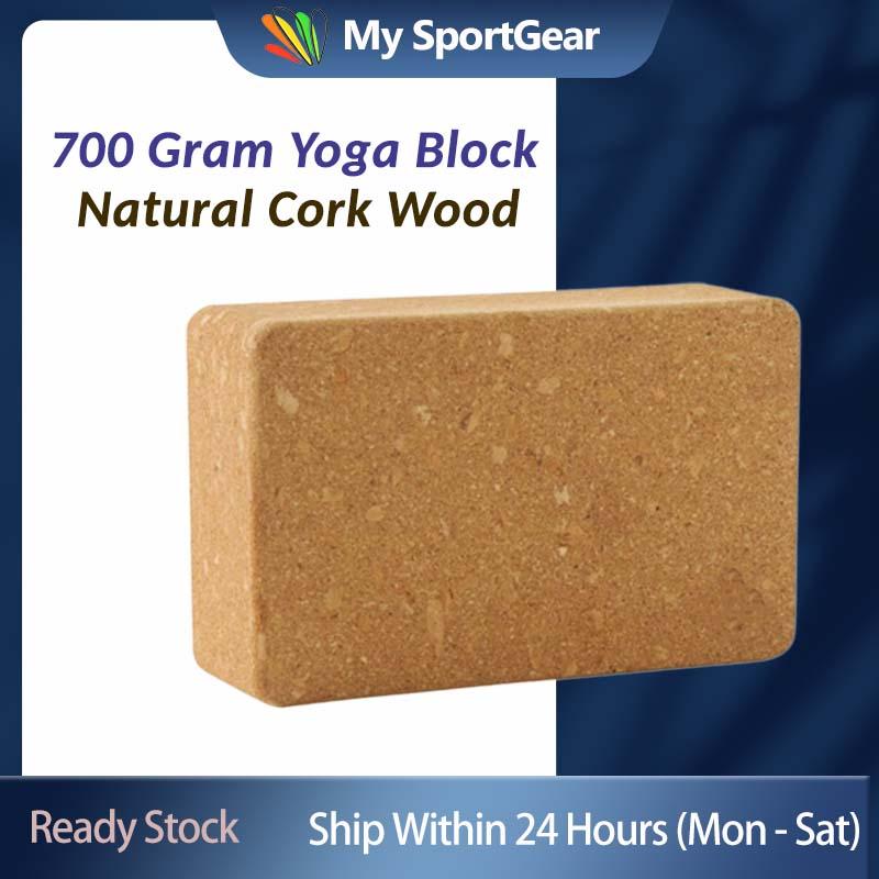 Natural Cork Wood Yoga Block Brick Stable Exercise Blocks - TikTok Shop ...