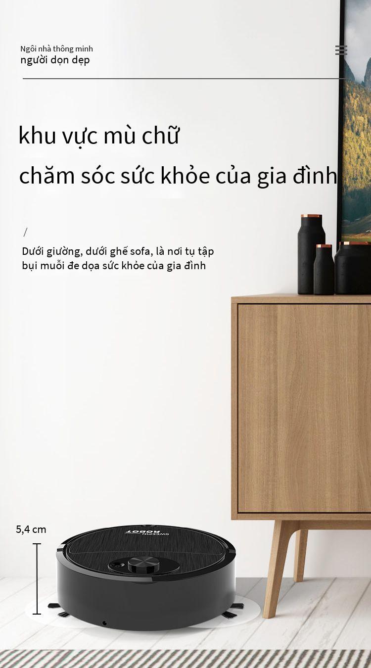 Product Introduction of Robot quét sàn nhà thông minh sạc máy quét hút kéo tất cả trong một 9