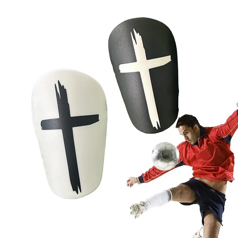 1 Pairs EVA Sponge Small Mini Shin Pads Wear-resistant Shock Absorbing Soccer Leg Protector Football Training