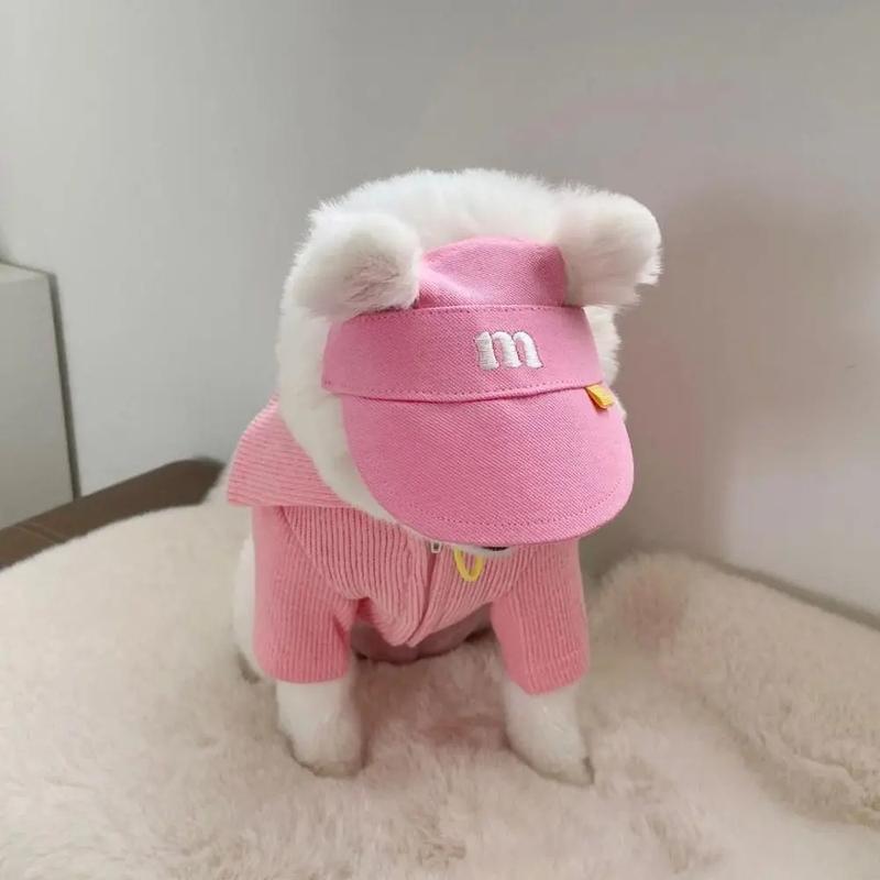 Product Introduction of Fashion Cute Dog Hat Outdoor Multicolour Puppy Baseball Hat Adjustable Portable Dog Sunscreen Cap Dog 23