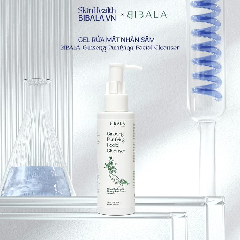 GEL rửa mặt chiết xuất Rễ Nhân Sâm thanh lọc da BIBALA Ginseng Purifying Facial Cleanser 150ML BIBALA Skincare Dưỡng Ẩm Da Skincare Dưỡng Ẩm Da sữa _