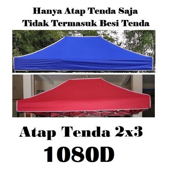 Jual Terpal Atap Tenda Lipat 2x3 (Bahan Polyester 1080D) - Merah 1080D ...