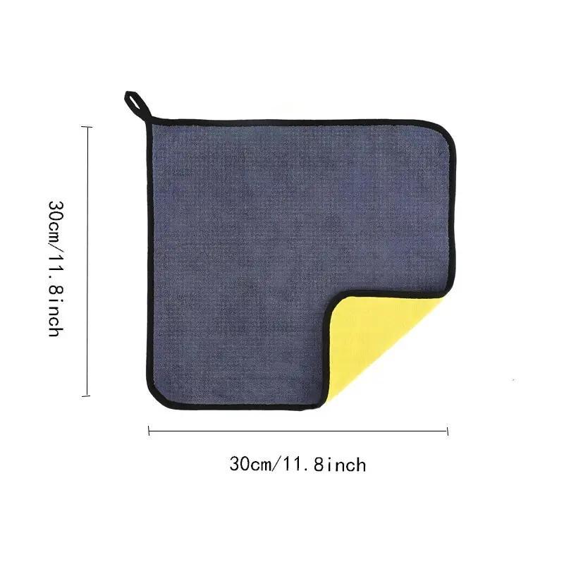 Car Wash Towel, Ultra-Soft Microfiber Towel, Scratch-free High Absorbency Quick-dry Towel, Perfect for Washing, Drying, Detailing 1