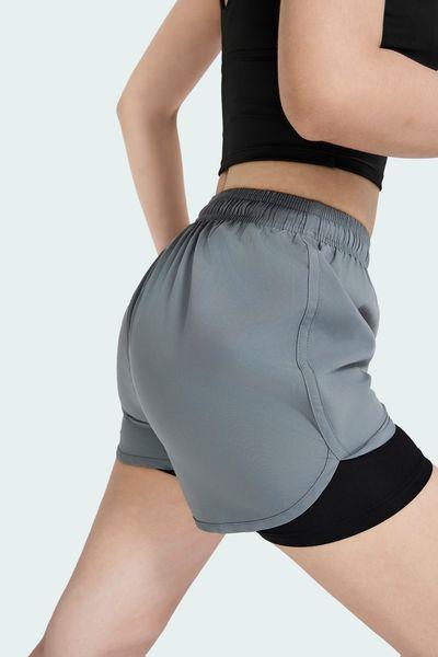 Product Introduction of [DEAL ĐỘC QUYỀN TRÊN LIVE] Quần Đùi Short Thể Thao Ngắn 2 Lớp Tập Gym Yoga Nữ KSM Look thiết kế xẻ bầu Vải Mỏng Nhẹ Mát Mau Khô Dùng Chạy, Bơi Q275 Sport Tập Thể Dục 2