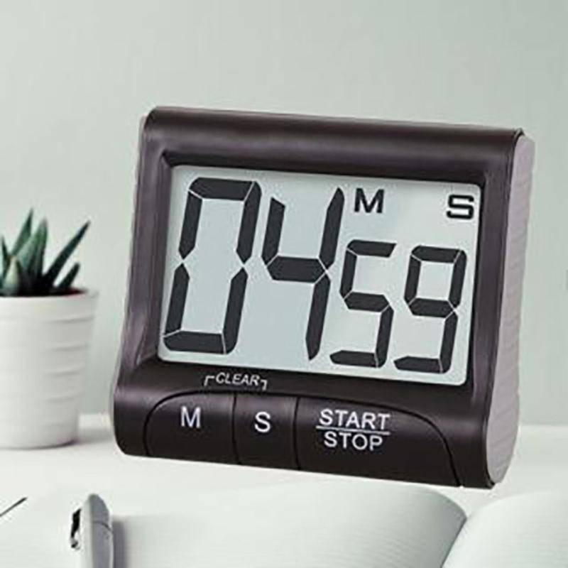 Product Introduction of High Quality Multifunctional LCD Digital Timer Without Battery Simple Style Kitchen Cooking Timer Big Screen Cooking Baking Timer 11