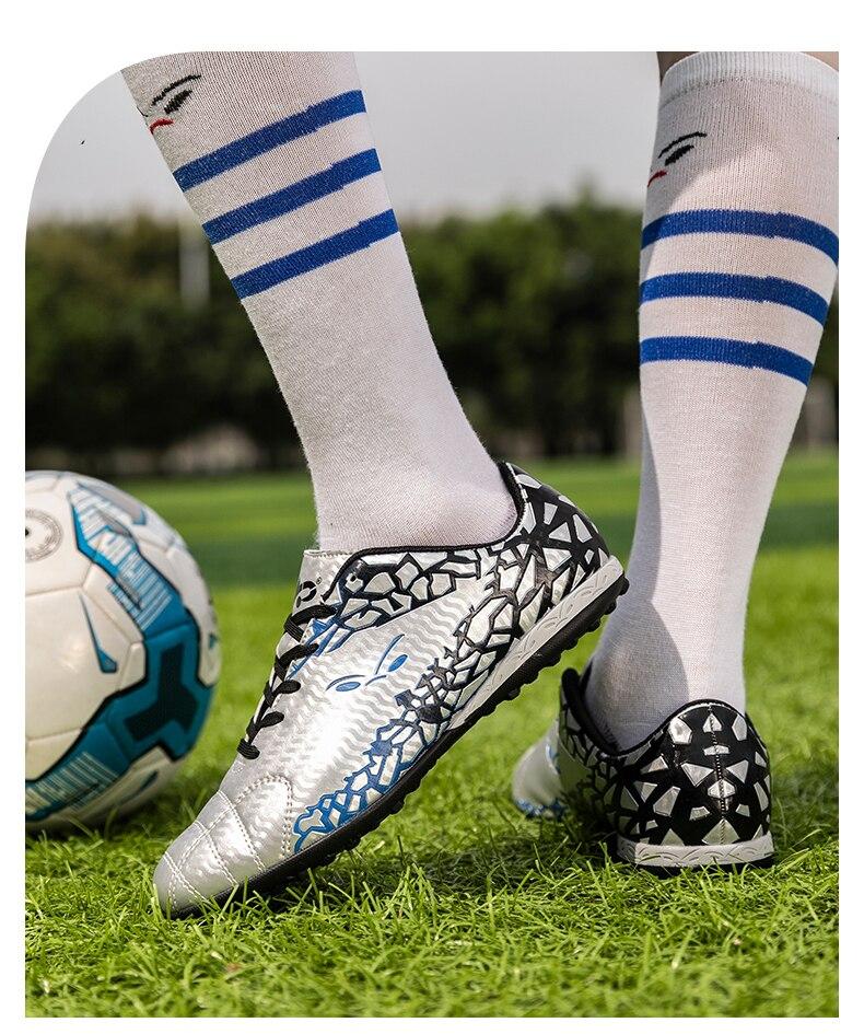 Product Introduction of Professional soccer shoes kids football sneakers men women adult cleats grass training Sports futsal shoes 47