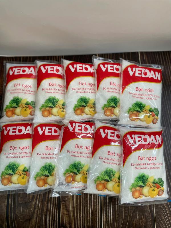 [ Vedan 454 LM ] 10 túi bột ngọt Vedan 454gram hạt lỡ mịn Gia vị  bột  nêm gia  vị
