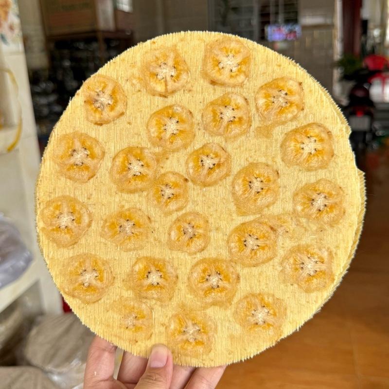 Bánh Phồng Chuối Sơn Đốc 30 Bánh . Khoai Mì Dán Chuối 0