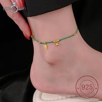 Gambar HIWANGO Hadiah Gelang Kaki Tipis Tali Kepang Keberuntungan - Merah dari HIWANGO Kab. Gresik 5 Tokopedia
