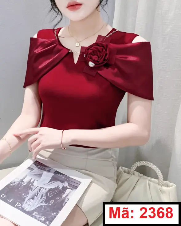 Áo Tiệc Phối Hoa Hani Nhật sang trọng, duyên dáng [2368]