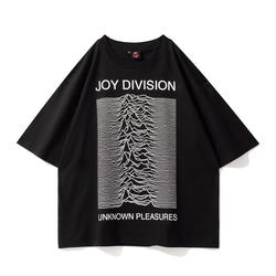 Joy Division Unknown Pleasures Men's T-Shirt - Classic Black Rock Tee, 100% Cotton